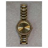 Beautiful Ladies Jessica Simpson watch with rhinestone accents