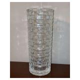 NACHTMANN Bossa Nova Crystal Vase - 10” tall