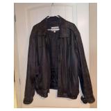 Men’s Harbour Leatherwear Leather jacket (size XL)