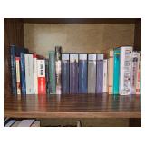 Shelf of books - various titles, subjects and authors