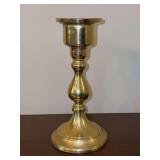 Solid brass 8” candlestick by Hampton Brass