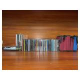 Large grouping of gospel CD’s and (4) DVD’s - all CD cases are gospel/bluegrass as well
