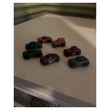 Vintage 1940/1950’s Barclay’s diecast coupes/sedans.. assortment of seven