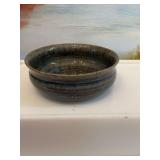Pigeon Forge pottery signed 5 inch bowl