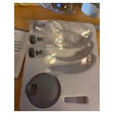 Bernina magnifying glass with 2 brackets to attach to machine or can be hand held