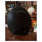 Alan WIsniewski black two-piece silhouette of a lady. Very heavy 8 1/4“ x 6 3/4”