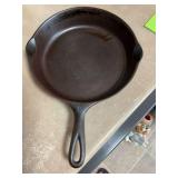 Wagner Ware number 8/1058D 10 1/2 inch cast-iron skillet. Sidney