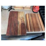 Two not very nice cutting boards. 10” x 16” and 10” x 13”
