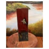 Baucum pottery vase 8 1/2 inches tall