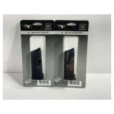 Two GLOCK G43 9mm 6RD Ext Magazines