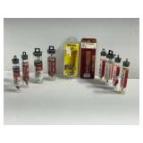 Assortment of Cleaning Supplies including KLEENBORE, SAFARILAND, PRO-SHOT, and OUTERS Bore Brushes and Mops