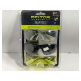 PELTOR SPORT SECUREFIT Safety Eyewear Clear Gray Amber 3-Pack