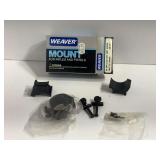 WEAVER 30 MM Low Detachable Mount Rings Matte Finish / 49121