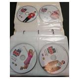 Album of sitcoms. Will show several. Includes the Big bang theory season 1,  season 2, season 3, season 4,  season 5, season 6, Mike and Molly season 1, season 2, Scrubs season 3 season 7, Glee season