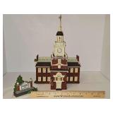 Dept 56 Historical Landmark Series INDEPENDENCE HALL. This is a two-piece set as shown.