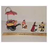 Dept 56 Dickens Village CHELSEA MARKET FLOWER MONGER AND CART, THESE ARE FOR YOU