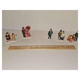 Dept 56 Dickens Village BOARDWALK SUNDAY STROLL, HOLIDAY TRAVELERS