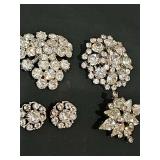 Rhinestone brooches