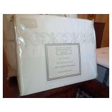New King Duvet Set: Luxury Duvet Cover and 2 Shams (marks are on outside of plastic bag)