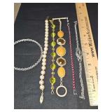 6 costume bracelets.