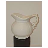 McCOY Pottery pouring pitcher. 5 in tall. Handle appears correct as shown in last photo.