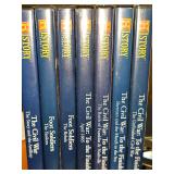 7 DVD set from the history channel Club on the civil war. Two are unopened new one package.