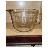 Anchor Hocking eight cup batter bowl.