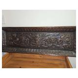Embossed 10 panel/tray made to be hung horizontally. 40x14-in tall.