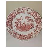 Spode Archive Collection Georgian series GIRL AT WELL plate. 10.5-in diameter.