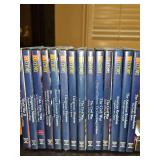 History channel documentaries on the American Revolution, Civil War, WWII. Several are unopened.