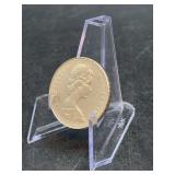 1970 Canadian Manitoba Centennial One Dollar Coin