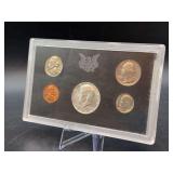 1968-S United States Proof Set - in original box - label on front of box