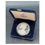 2008-W Uncirculated US Mint American Eagle 1oz. Silver Proof Coin with COA - in original velvet display case and original box