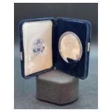 2000-P Uncirculated US Mint American Eagle 1oz. Silver Proof Coin with COA - in original velvet display case and original box