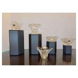 NIB - Set of (5) HOYA Crystal Sorbet Set (NYB9005)