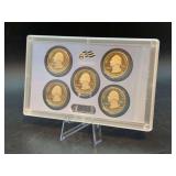 2010-S United States Mint America The Beautiful Quarters Proof Set with COA and original box (label on front)
