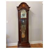 Sligh (model 0818-2-AN) Stamford grandfather clock - high-quality, cable-wound triple-chime floor clock from the Sligh Legacy Series, manufactured in Holland, Michigan
