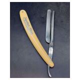 J.A. Henckels TwinWorks (55) “Red Cut Superior” straight razor - Vanadium Alloys Steel Company