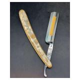 Hess #44 Frozen Temper Stainless Steel Straight Razor