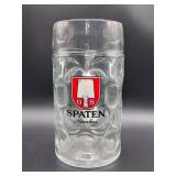 Spaten Munchen Isar Tankard Beer Stein - 8” tall