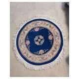 Very nice looking 49”D thick pile rug