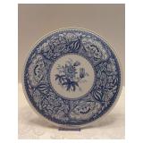 JOSIAH SPODE Blue Room Collection “Floral” Cake Plate - 11-3/8”D - in original box