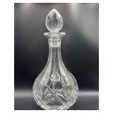 Gorham Crystal Lady Anne Decanter & Stopper - 12” tall