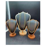 (4) Classic Gold-Tone Rope Chain Necklaces - (2) short, (1) medium and (1) long