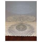 Godinger Shannon Royalty Collection 11” Crystal Footed Cake Plate - 24% Lead Crystal - in original box