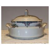 Royal Doulton COTSWOLD Fine China Lidded Vegetable Dish - 7-1/4” x 6-1/4” tall