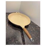 COPCO cast enamel 11-3/4” skillet - marked 107