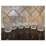 Set of (6) Vintage Cristal D