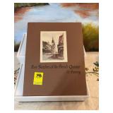 Four sketches of the French Quarter landmarks for framing; Pirates Alley, Chartres Street, The Wishing Gates and Brulatour Courtyard