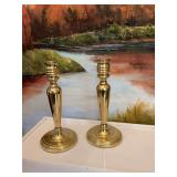 Pair of Baldwin brass candlesticks 7 inches